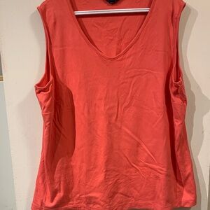 Lands' End Coral Tank Top
